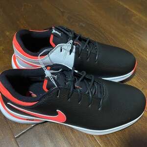 Nike Air Zoom Victory Tour 3 Black Bright Crimson Golf Shoes DX9025-004